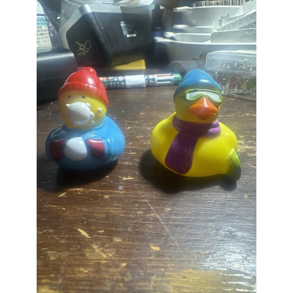 Winter Activityβ Rubber Duckies Set of 2